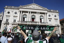 Campeões europeus de Futsal aclamados em Lisboa