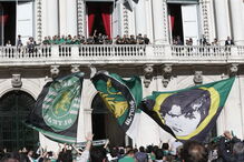 Campeões europeus de Futsal aclamados em Lisboa