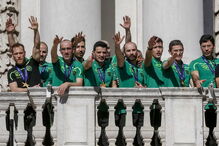Campeões europeus de Futsal aclamados em Lisboa