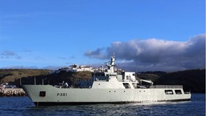 Navio da Marinha no Mediterrâneo para treinar "guerra de minas"