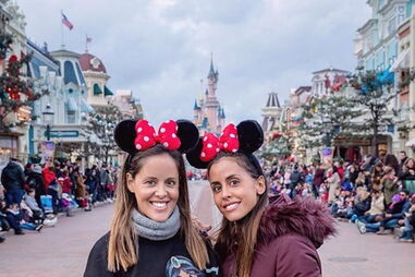 Carolina Patrocínio e a irmã Mariana 