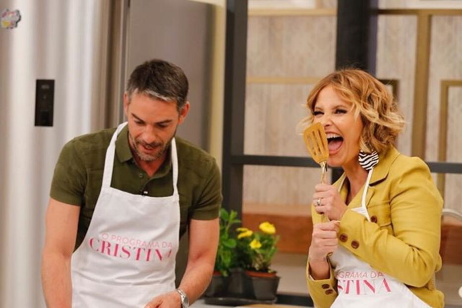 Cristina Ferreira e Claúdio Ramos