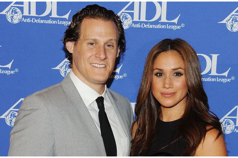 Meghan Markle com o ex-marido, Trevor Engelson