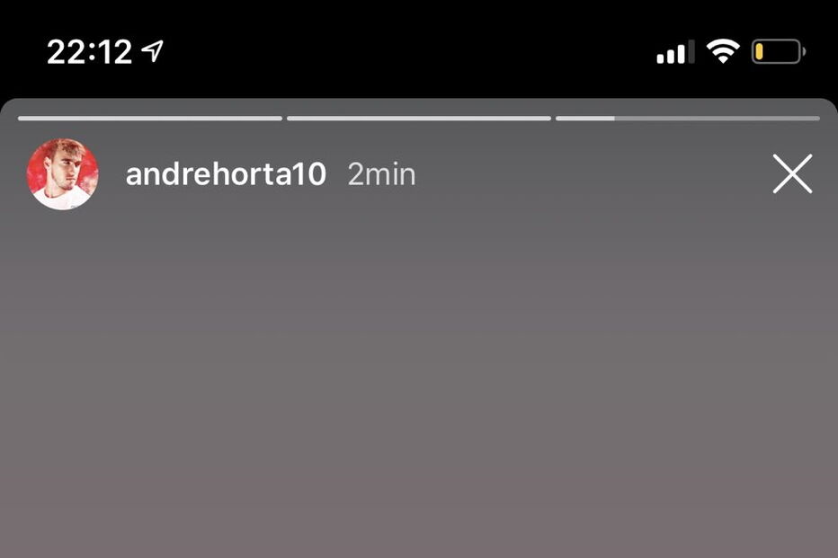 Comentários de André Horta no Instagram