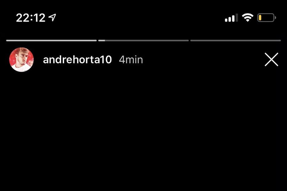 Comentários de André Horta no Instagram