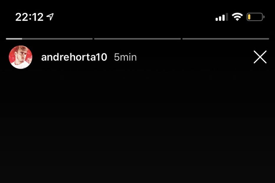 Comentários de André Horta no Instagram