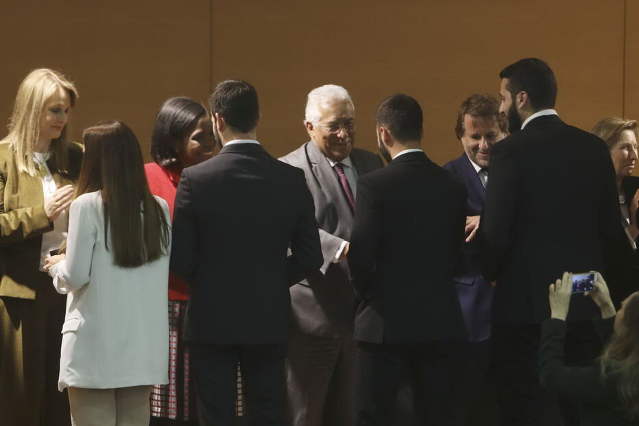 Cerimónia foi presidida por António Costa, determinado 