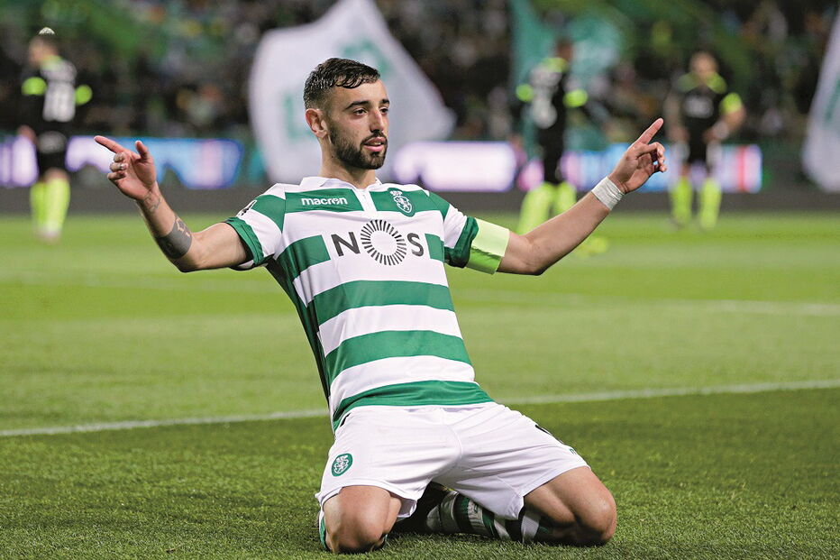 Bruno Fernandes marcou mais um golo (27º na época) e fez mais uma assistência (15ª) 