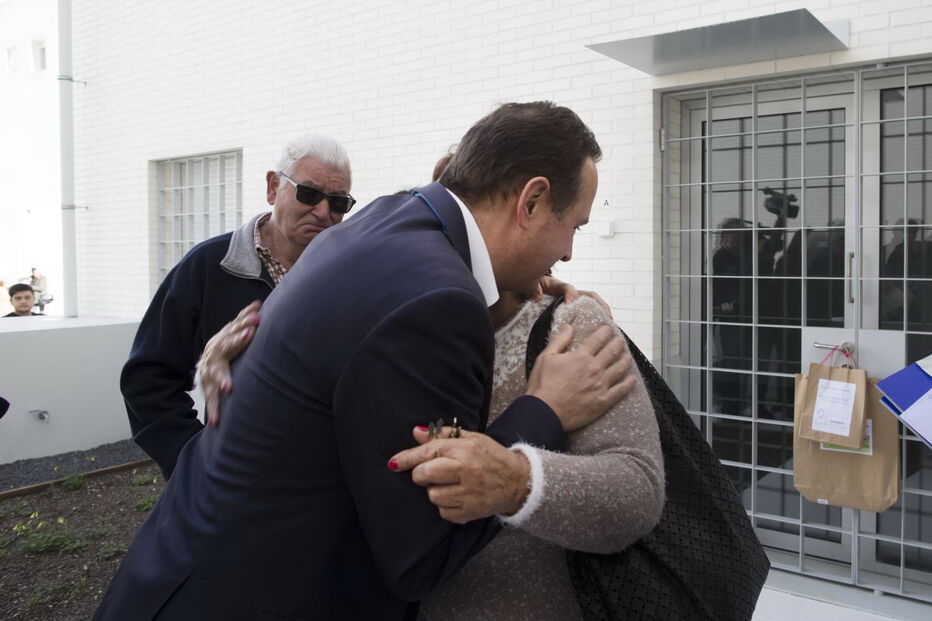 Entrega de casas no Bairro da Boavista
