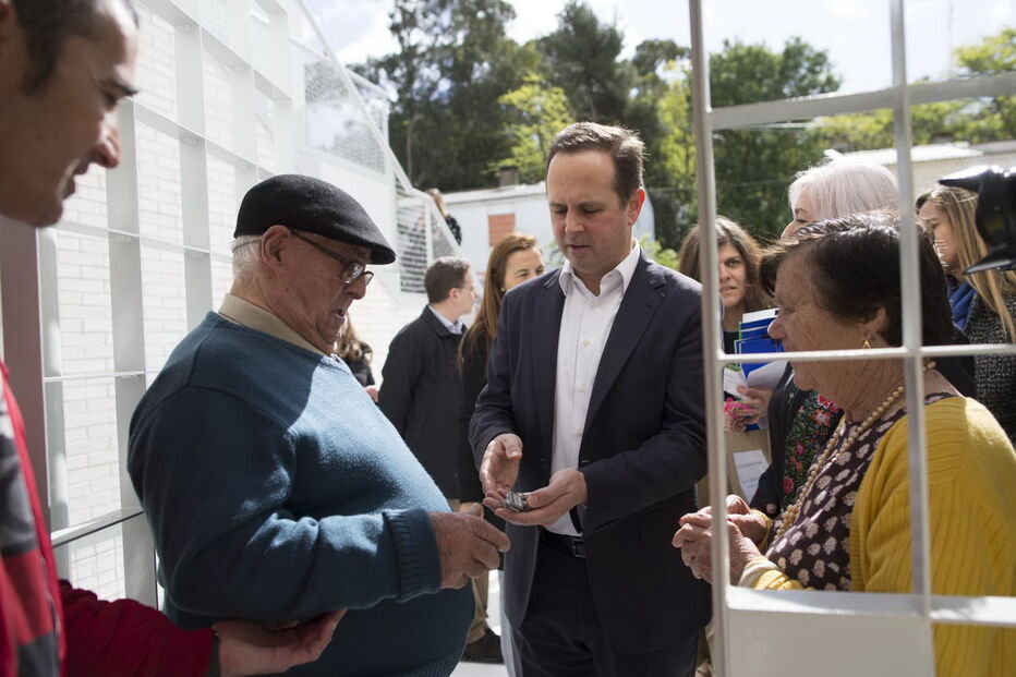 Entrega de casas no Bairro da Boavista