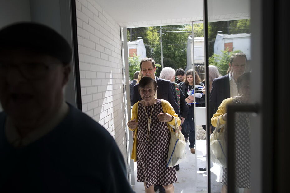 Entrega de casas no Bairro da Boavista