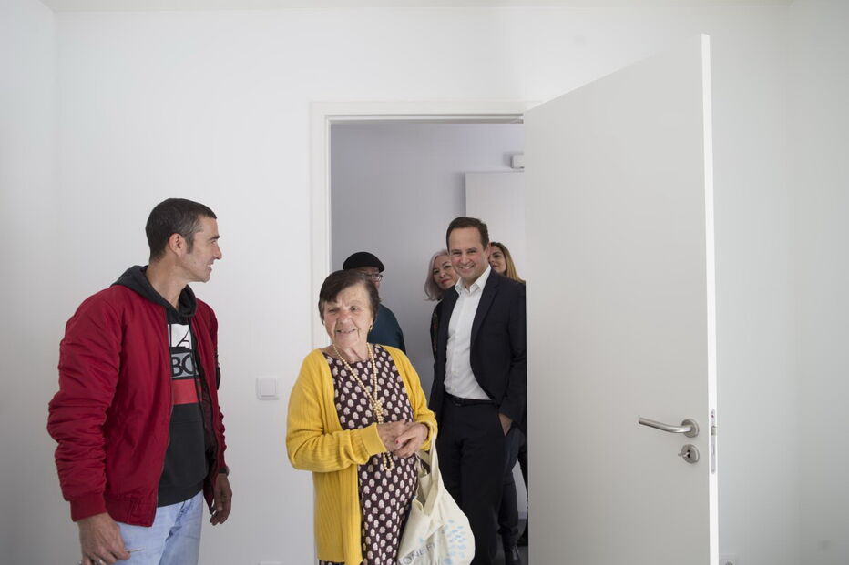 Entrega de casas no Bairro da Boavista