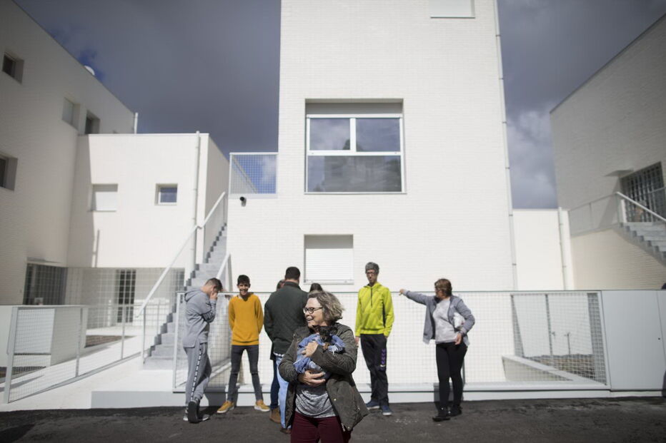 Entrega de casas no Bairro da Boavista