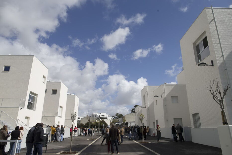 Entrega de casas no Bairro da Boavista