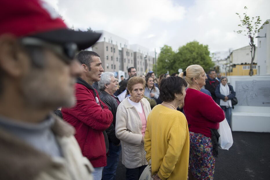 Entrega de casas no Bairro da Boavista