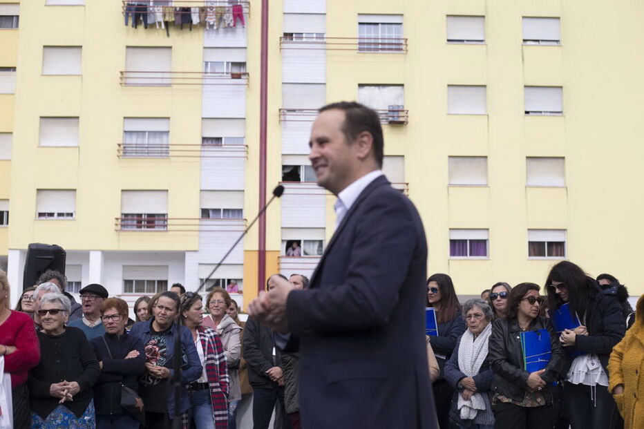 Entrega de casas no Bairro da Boavista