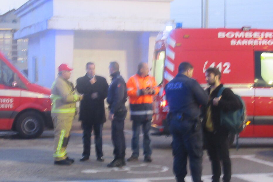 Oito feridos em acidente com autocarro no Barreiro 