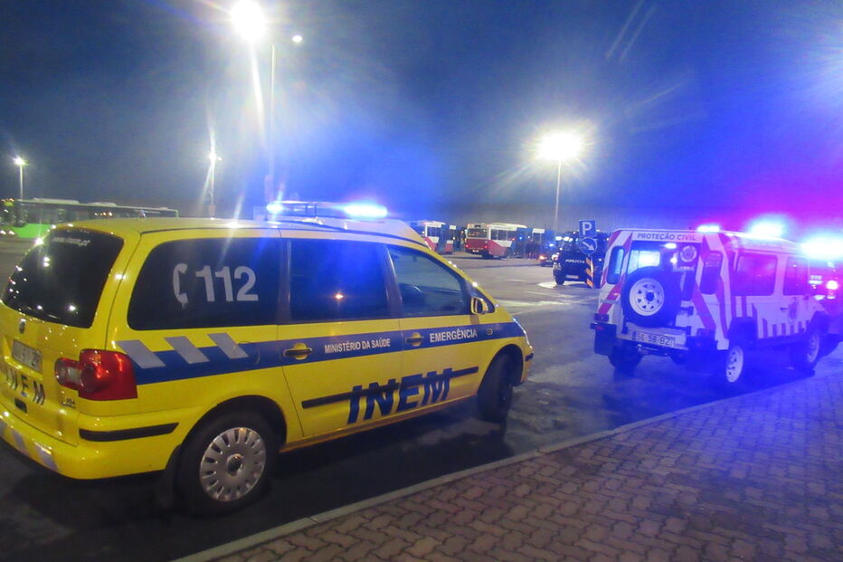 Oito feridos em acidente com autocarro no Barreiro 