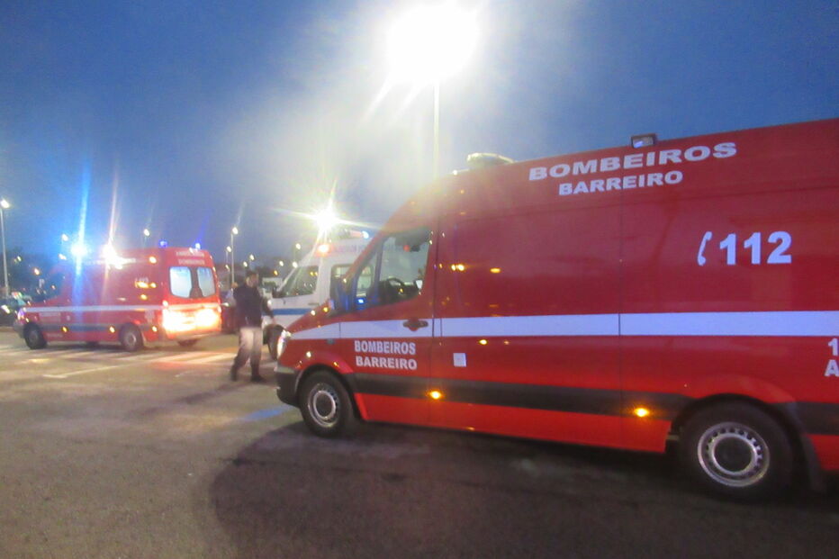 Oito feridos em acidente com autocarro no Barreiro 