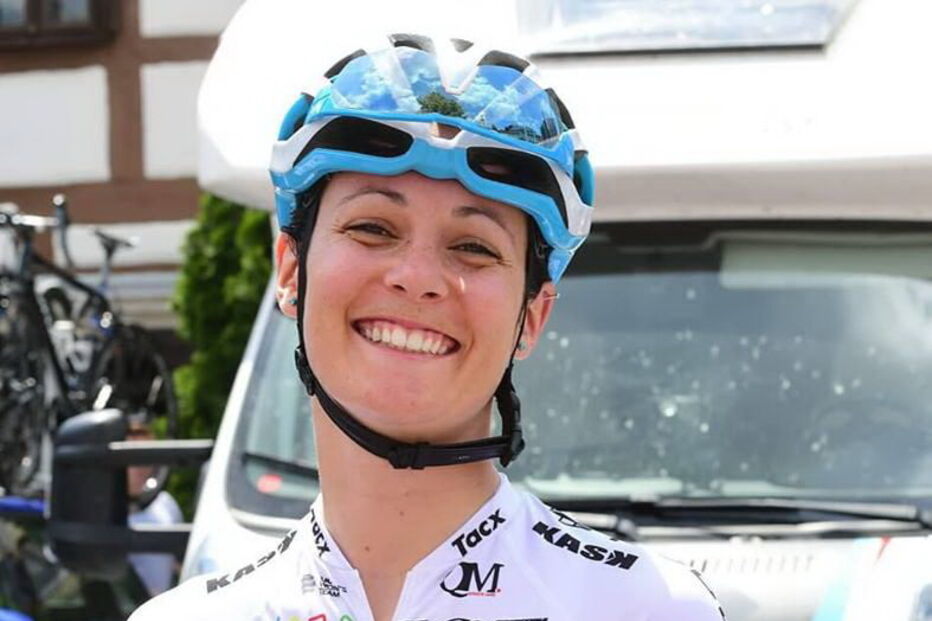 A ciclista Daniela Reis