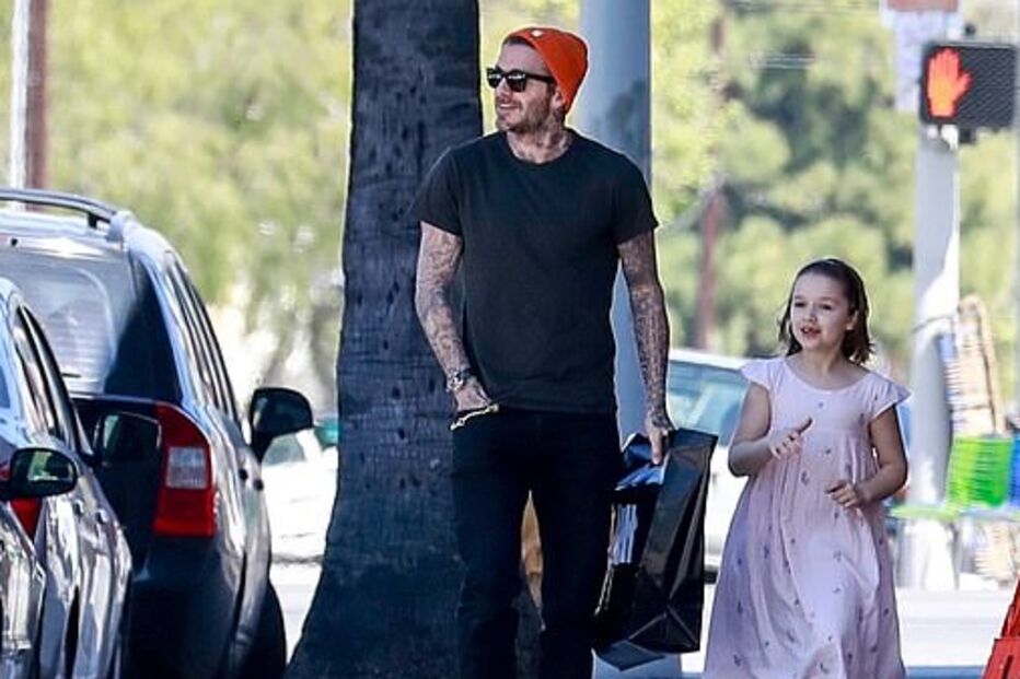 David Beckham, filha, Harper 