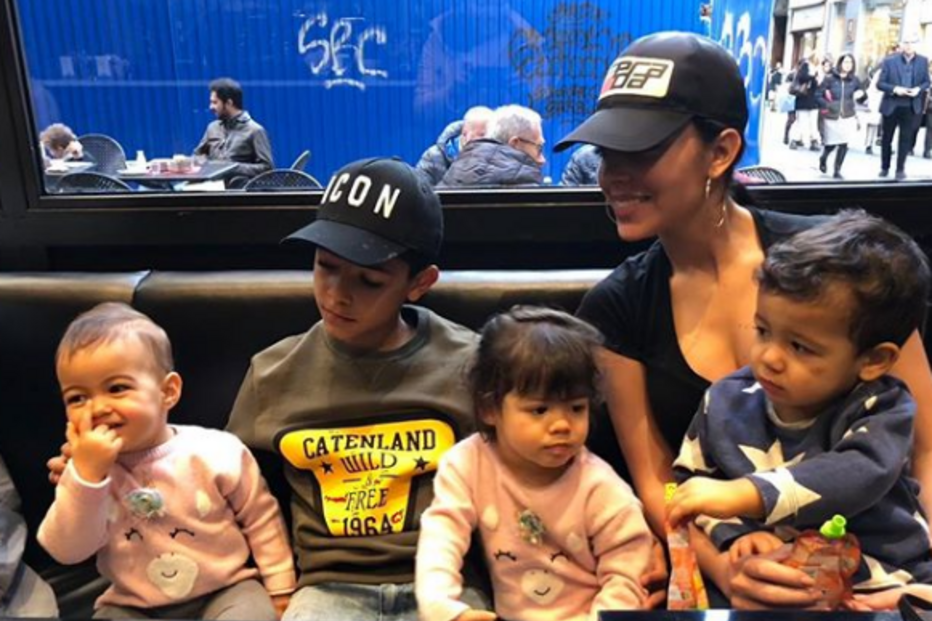 Georgina Rodriguez, Mateo, Eva