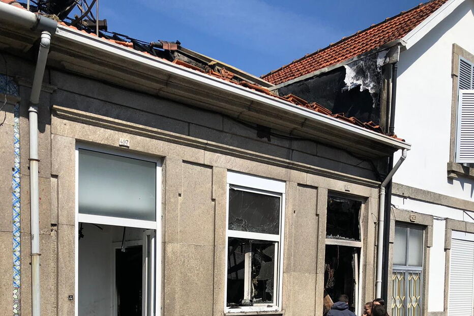 Incêndio no Porto deixa estudantes universitários desalojados