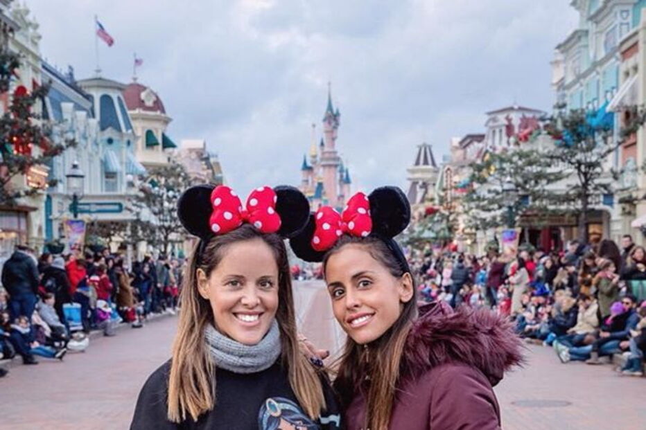 Carolina Patrocínio e a irmã Mariana 