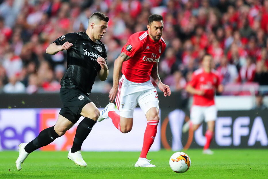 Benfica e Eintracht Frankfurt 