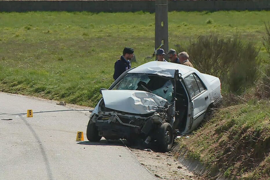 Acidente faz um morto e dois feridos graves em Vila Nova de Paiva