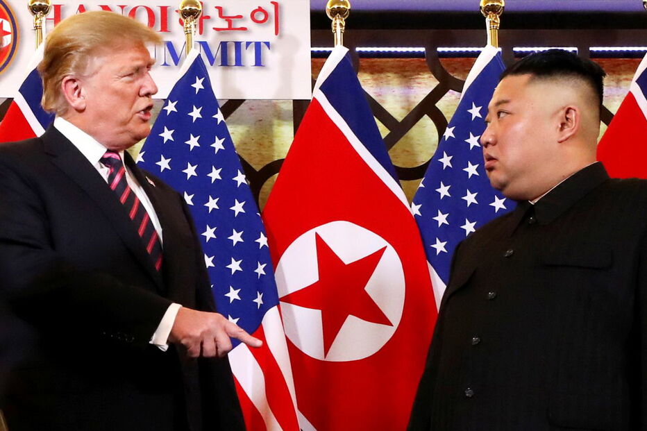 Kim Jong Un e Donald Trump