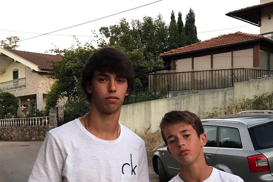 Os irmãos João Félix e Hugo Félix