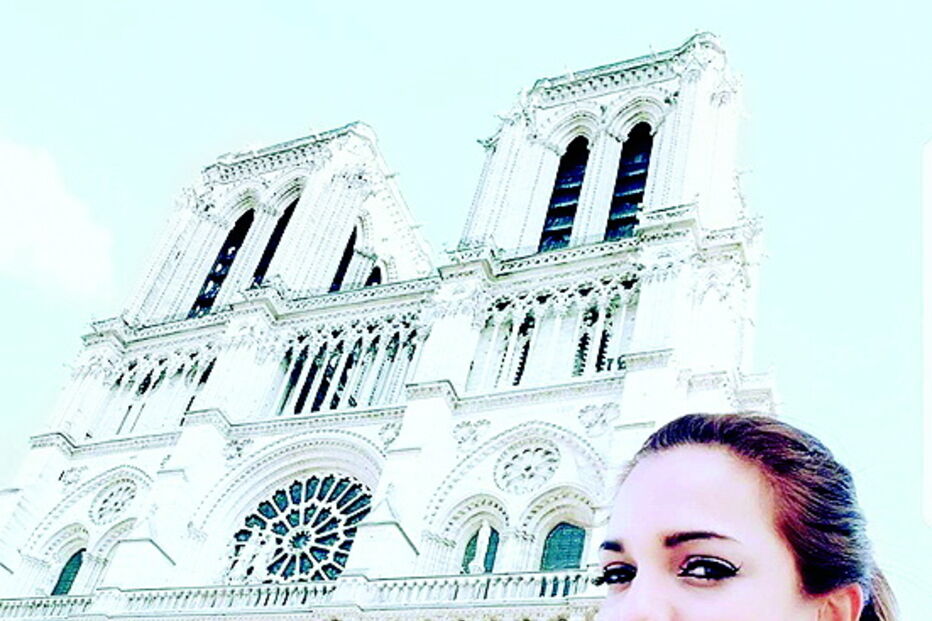 A repórter Catarina Morazzo