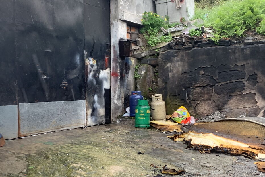Incêndio consome oficina de automóveis em Rio Tinto