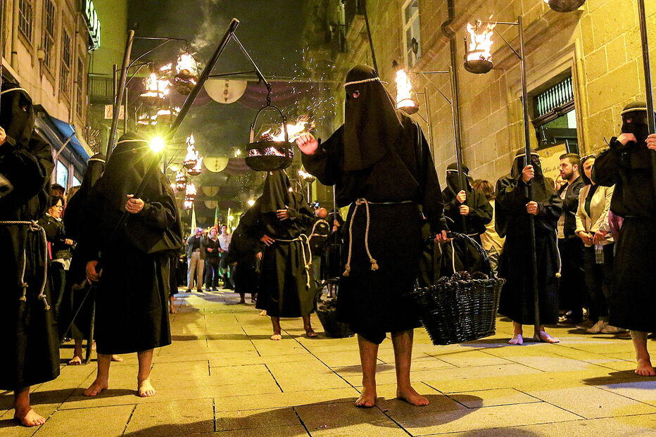 Farricocos em Braga, na procissão do ‘Ecce Homo’, que se realiza hoje à noite 