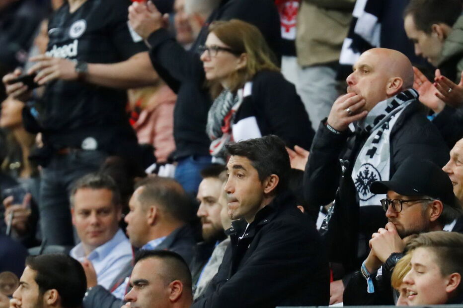 Jogo entre Eintracht Frankfurt e Benfica	