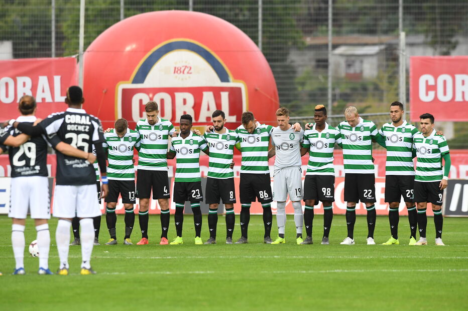 Jogo entre Nacional e Sporting