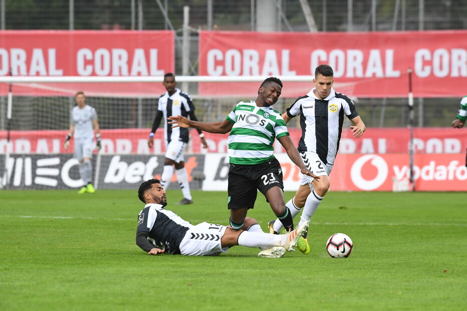 Jogo entre Nacional e Sporting	
