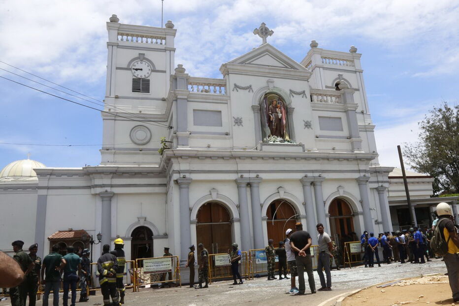 Explosões no Sri Lanka