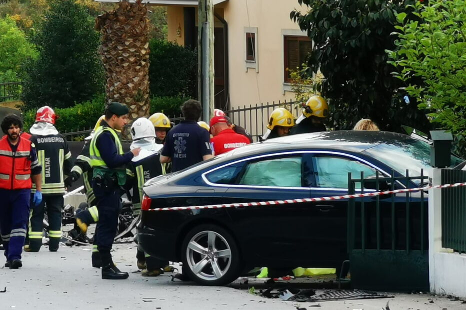  Carro abalroa três motas e faz dois mortos e um ferido grave em Paredes