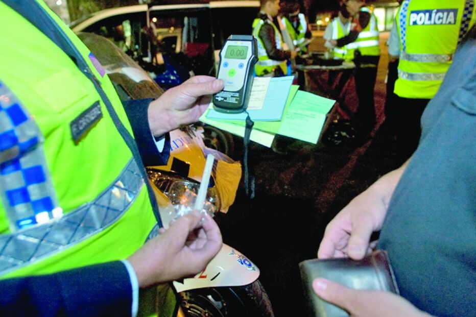 Polícia controlou álcool 