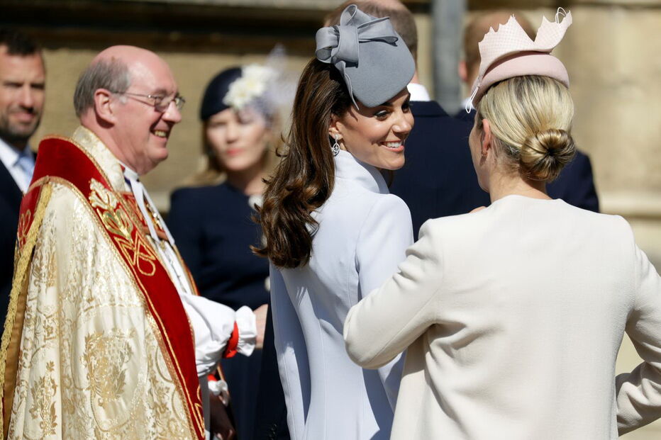 Família real britânica nas celebrações da Páscoa 