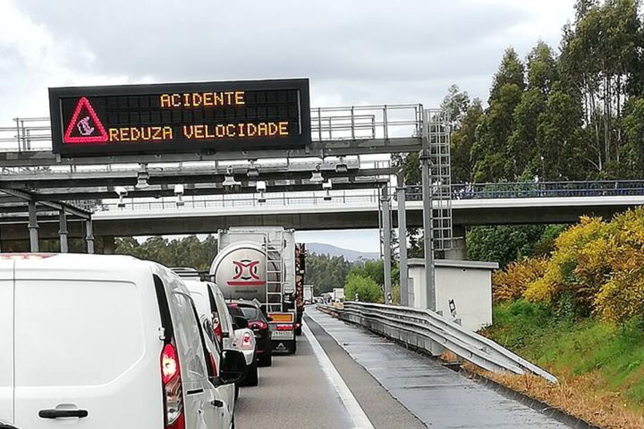 A28 cortada pela segunda vez devido a acidente entre a Póvoa de Varzim e a Estela