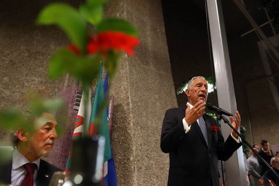 Jantar de comemoração do 25 de Abril. Estufa Fria, Lisboa