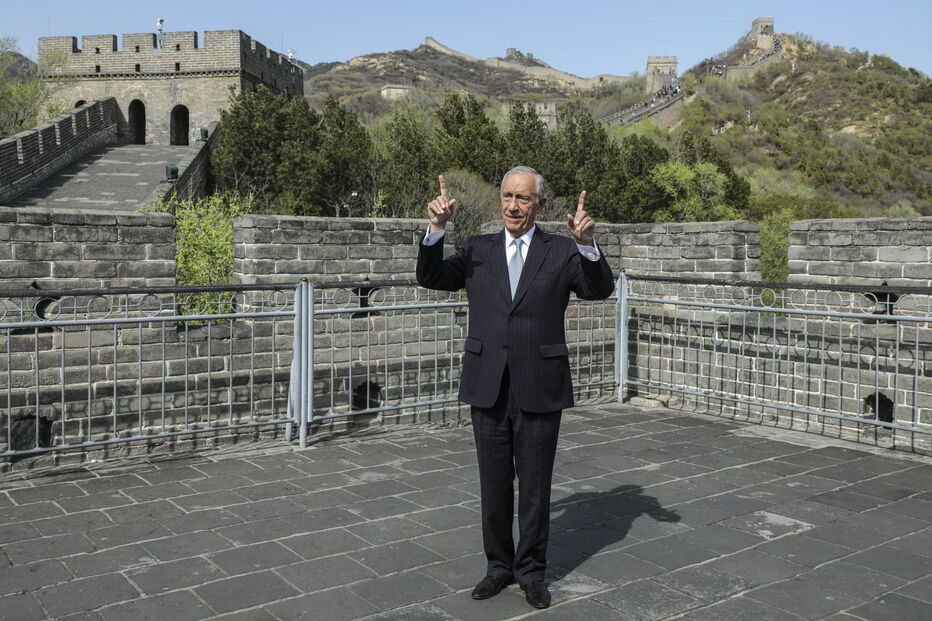 Marcelo na visita oficial à China