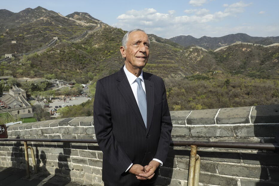 Marcelo na visita oficial à China