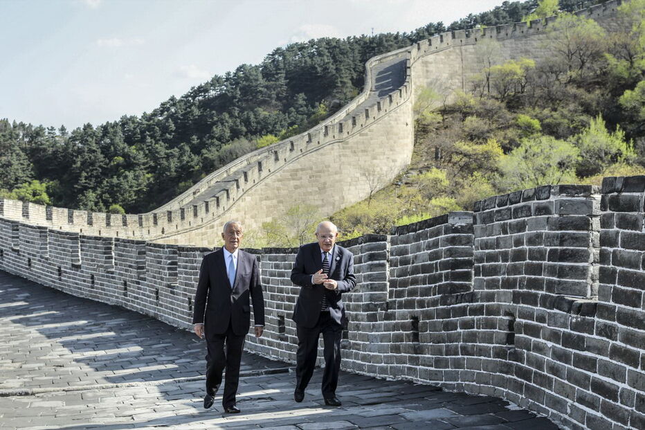 Marcelo na visita oficial à China