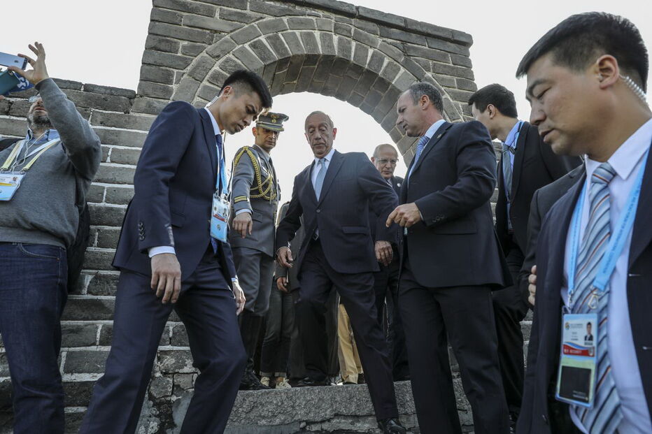 Marcelo na visita oficial à China