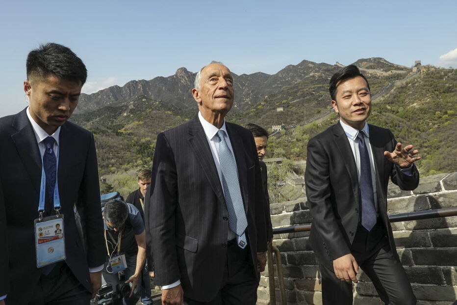 Marcelo na visita oficial à China