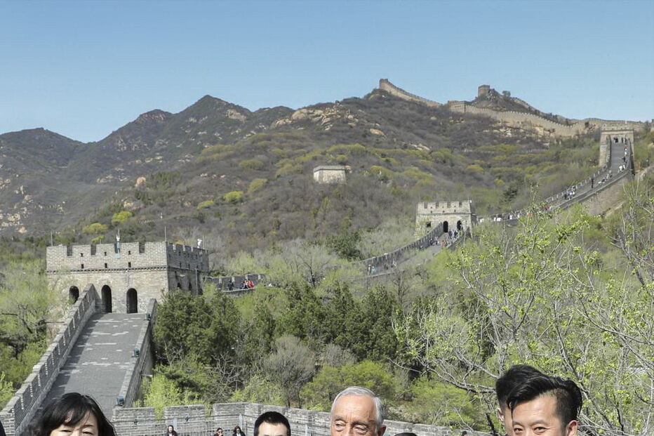 Marcelo na visita oficial à China